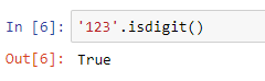 isdigit